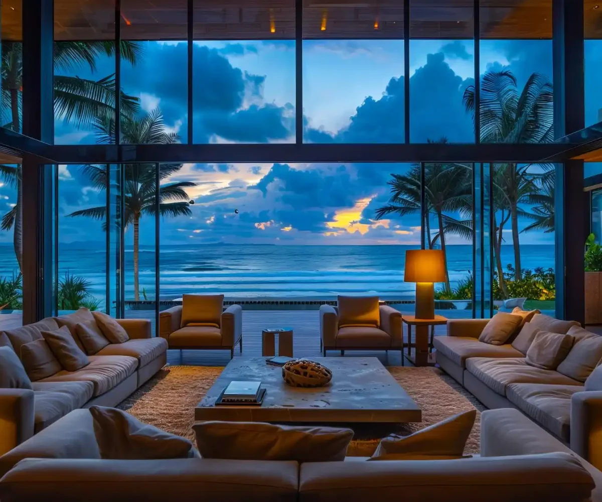 Luxury timeshare resort beachfront